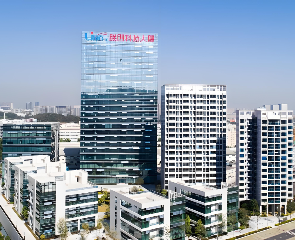 深圳聯創科技集團有限公司。地址：深圳市龍崗區南灣街道布瀾路21號